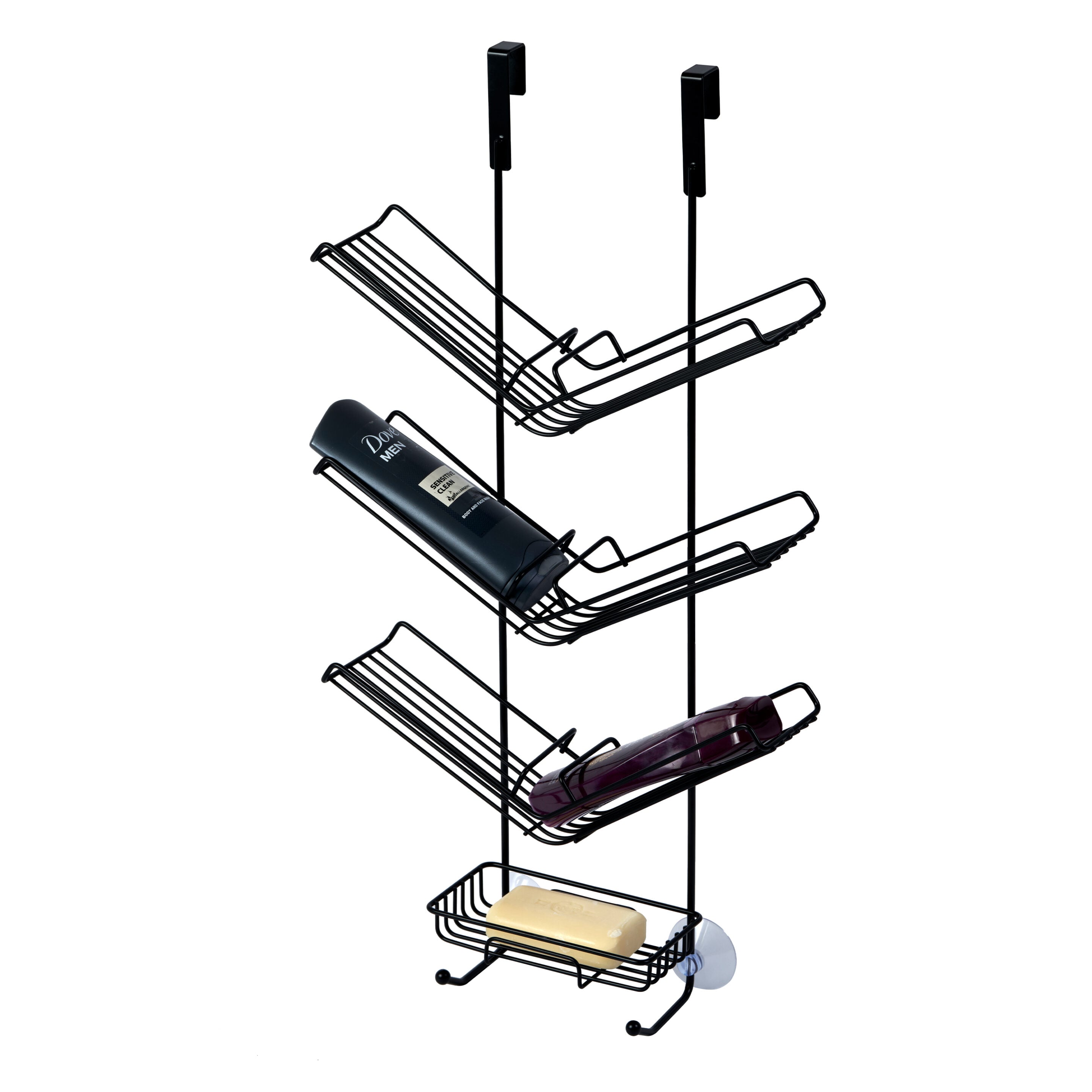 Atrium 3 Tier Hanging Black Shower Caddy Atrium 3 Tier Hanging Black Shower Caddy - Sale