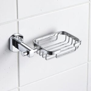 Admiralty Chrome Wall Mounted Soap Basket Admiralty Chrome Wall Mounted Soap Basket - Shower Caddies & Bathroom Storage