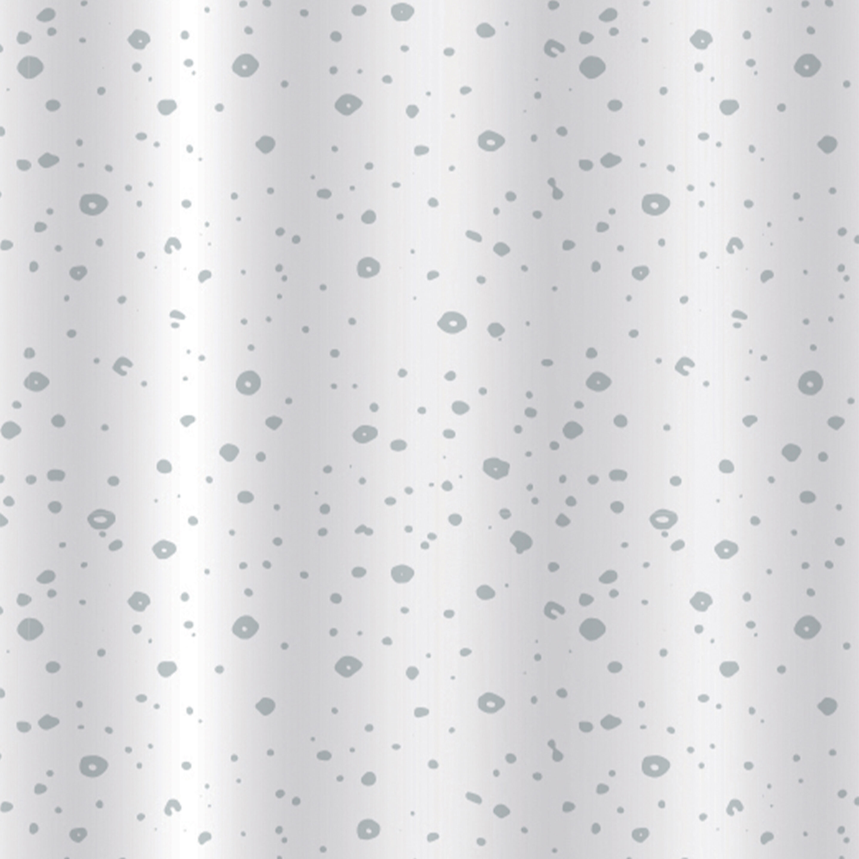 Droplets White Shower Curtain Droplets White Shower Curtain - Shower Accessories